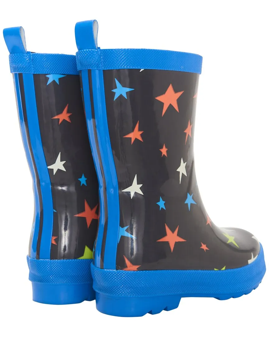 Hatley Ombre Stars Shiny Rain Boot & Matching Socks