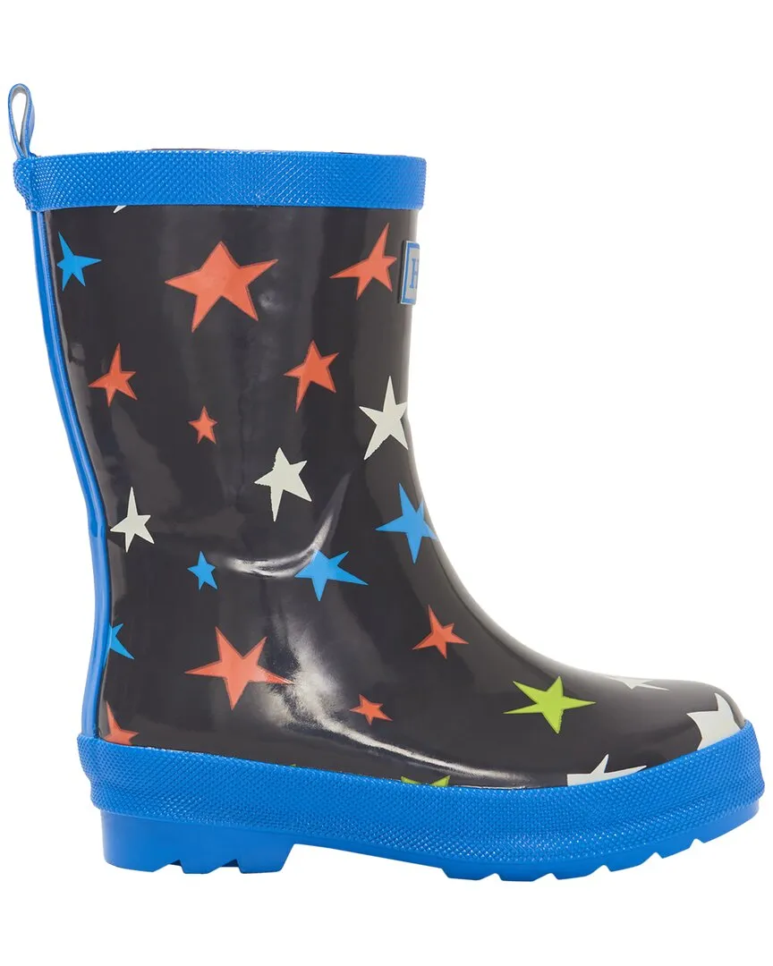 Hatley Ombre Stars Shiny Rain Boot & Matching Socks