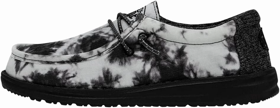 Hey Dude Boy's Wally Youth Multiple Colors | Boys Shoes | Boy's Lace Up Loafers | Comfortable & Light-Weight