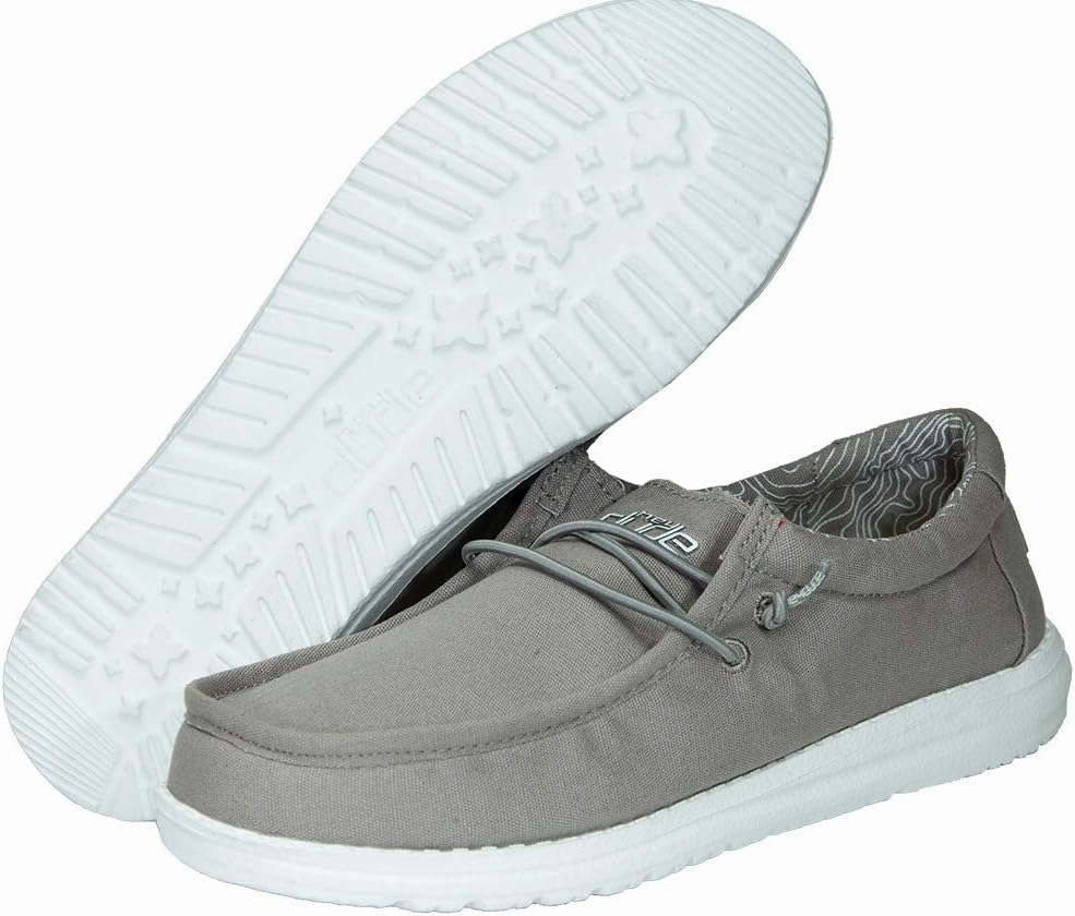 Hey Dude Boy's Wally Youth Multiple Colors | Boys Shoes | Boy's Lace Up Loafers | Comfortable & Light-Weight