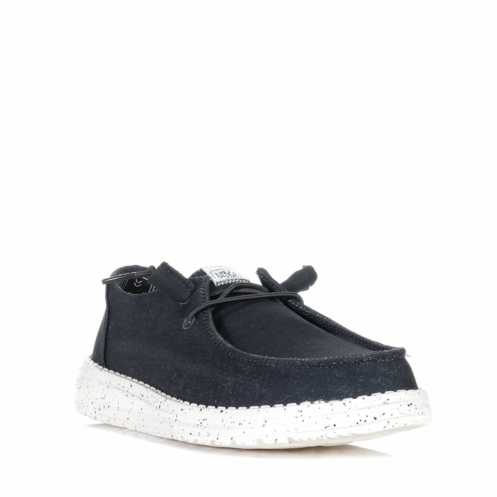 Hey Dude Womens Wendy Stretch Canvas Black