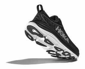 HOKA ONE ONE GAVIOTA 5  - BLACK & WHITE - 1134235BWHT