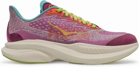 HOKA ONE ONE Unisex-Child Mach 6 (Big Kid) Sneaker