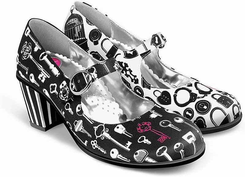 Hot Chocolate Design Chocolaticas Mid Heels Women's Mary Jane Pumps