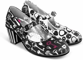 Hot Chocolate Design Chocolaticas Mid Heels Women's Mary Jane Pumps
