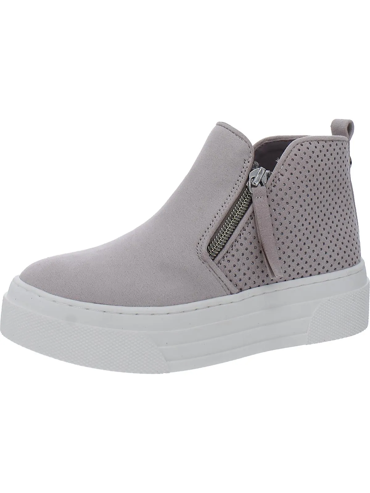 Hummon  Girls Little Kid Double Zipper High-Top Sneakers