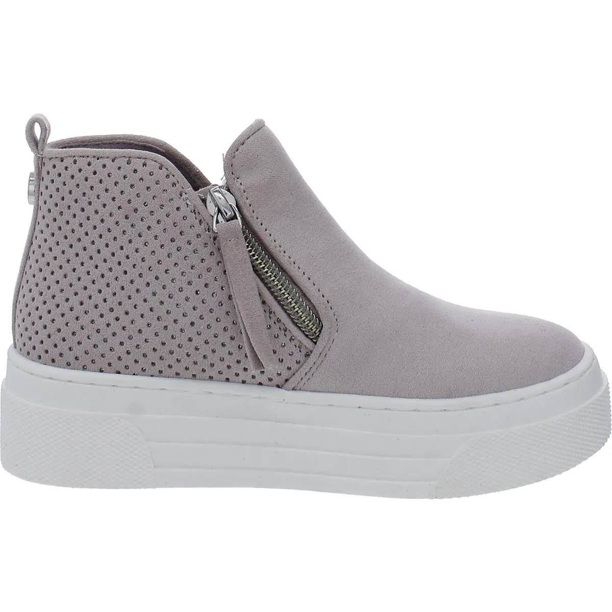 Hummon  Girls Little Kid Double Zipper High-Top Sneakers
