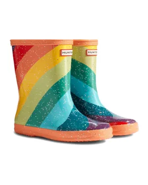Hunter First Stripe Glitter Boot