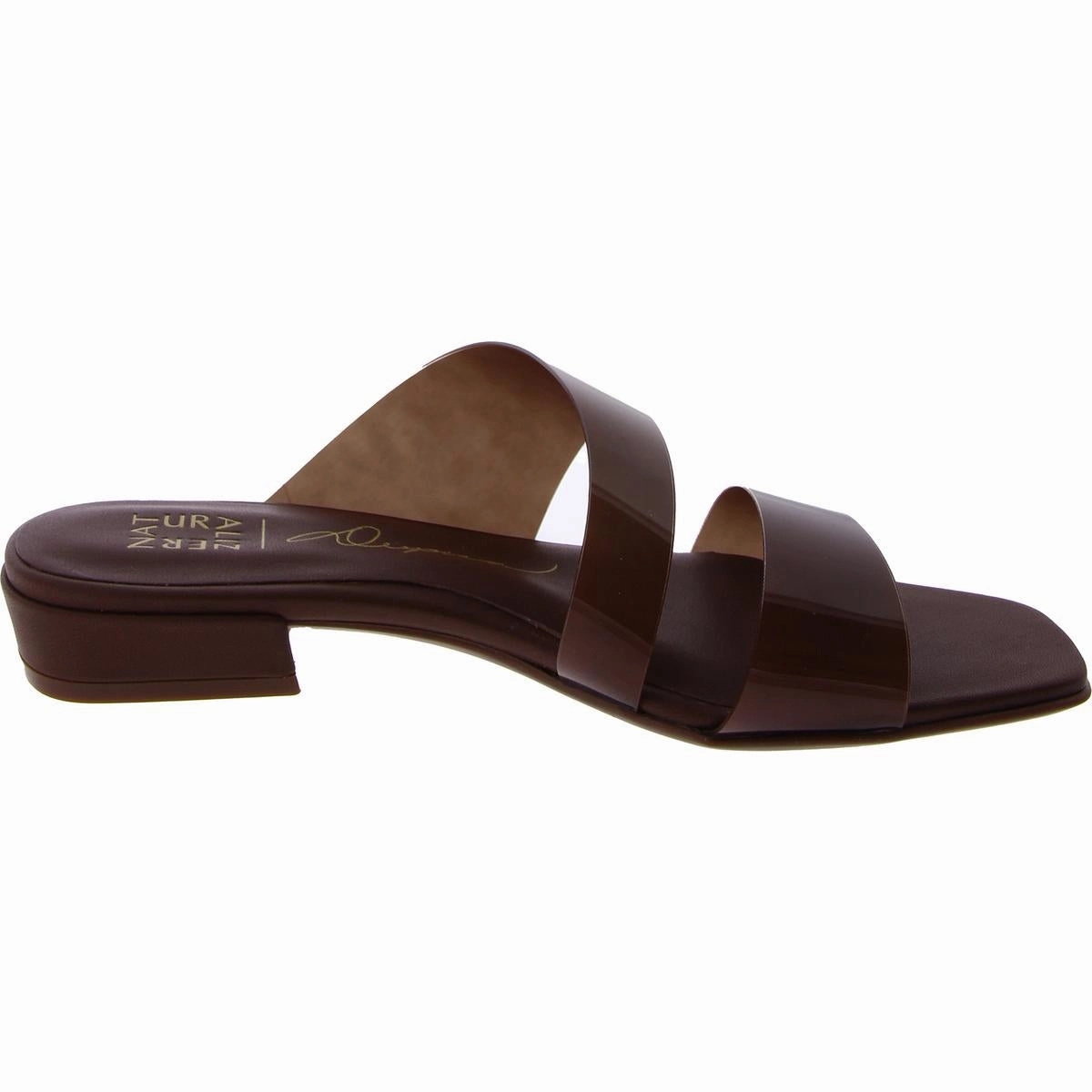 Illuminate Womens Open Toe Slip On Slide Sandals