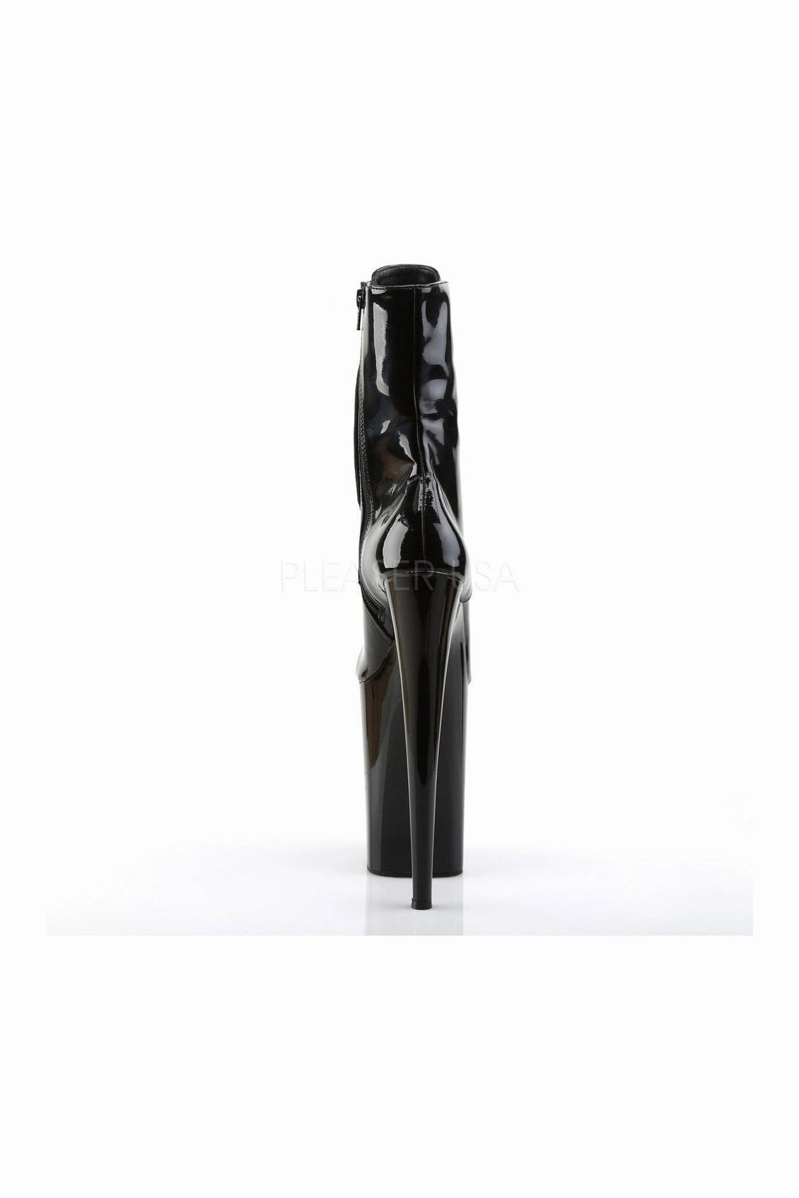 INFINITY-1020 Platform Boot  | Black Patent