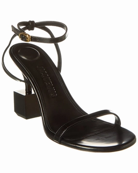 Jacquemus The Bisou Leather Sandal