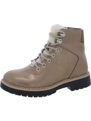 Jade Gore Girls Little Kid Faux Fur Lined Hiking Boots