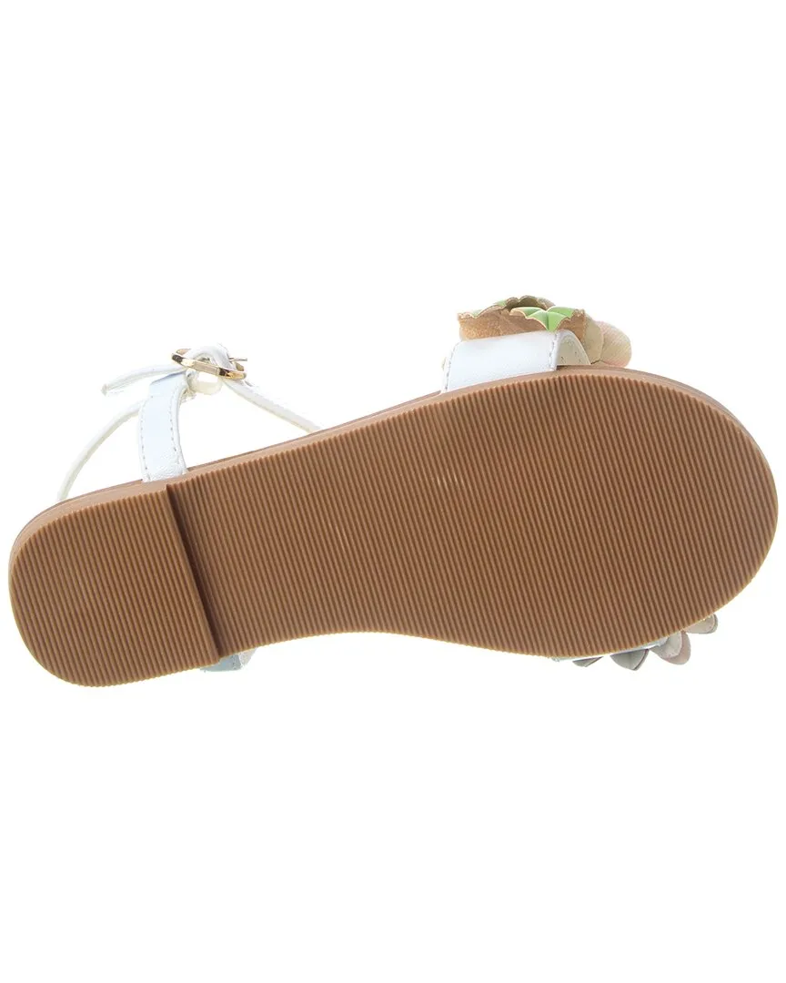 Janie and Jack Floral Sandal