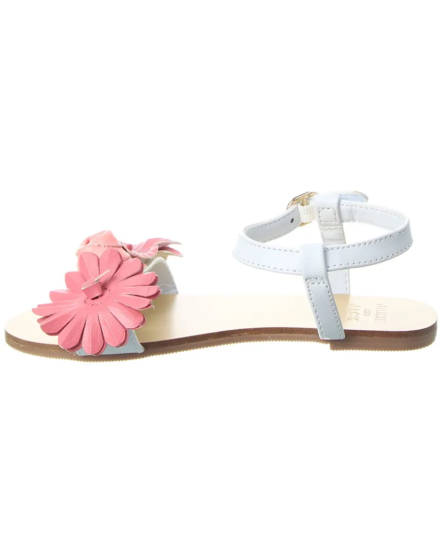 Janie and Jack Floral Sandal