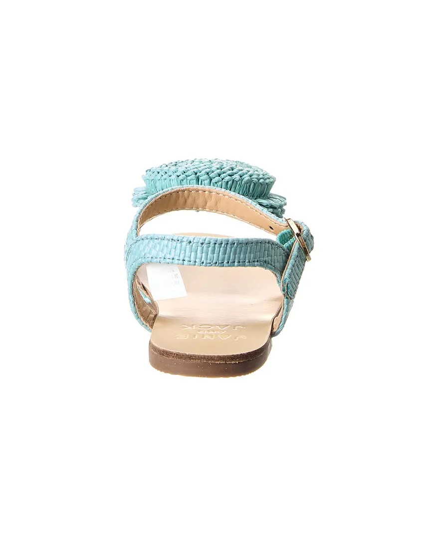 Janie and Jack Straw Sandal
