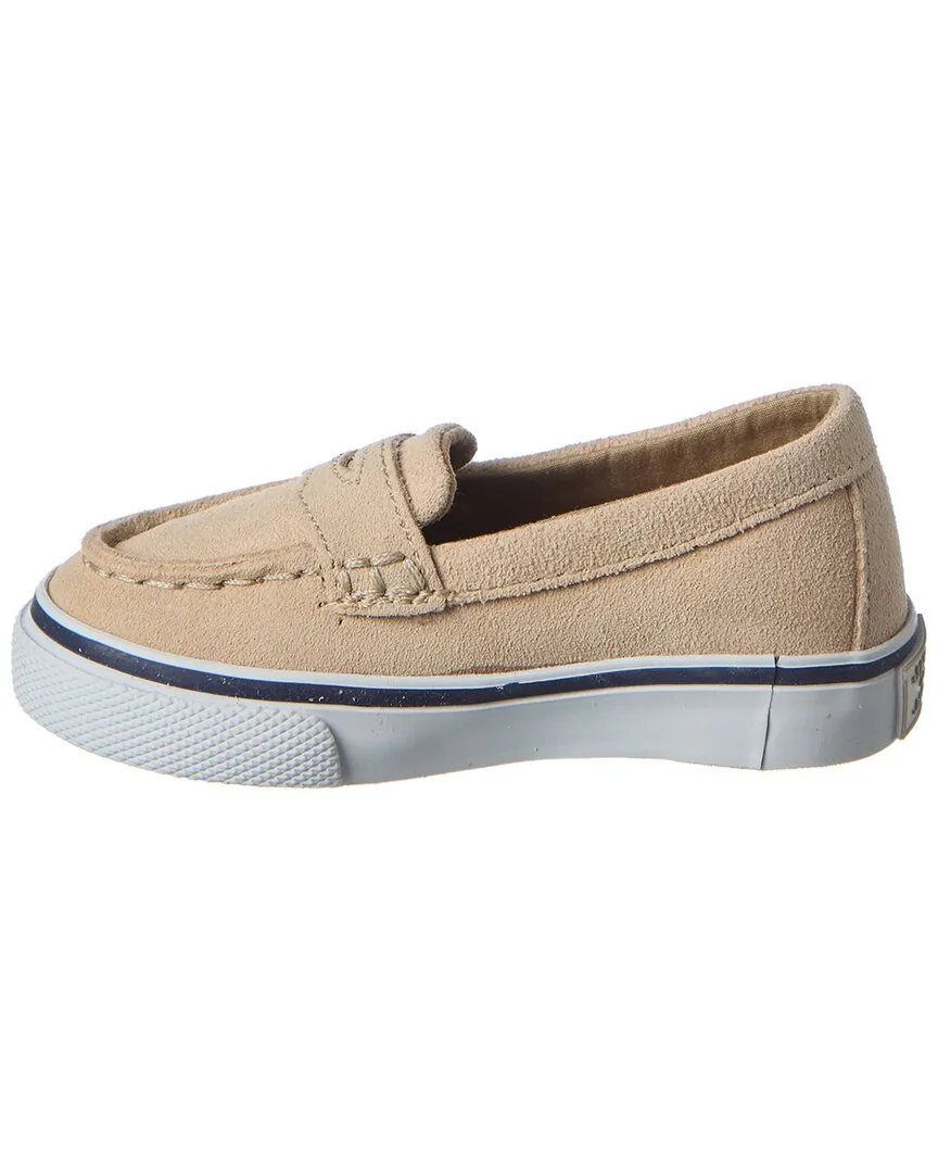Janie and Jack Suede Penny Loafer Sneaker