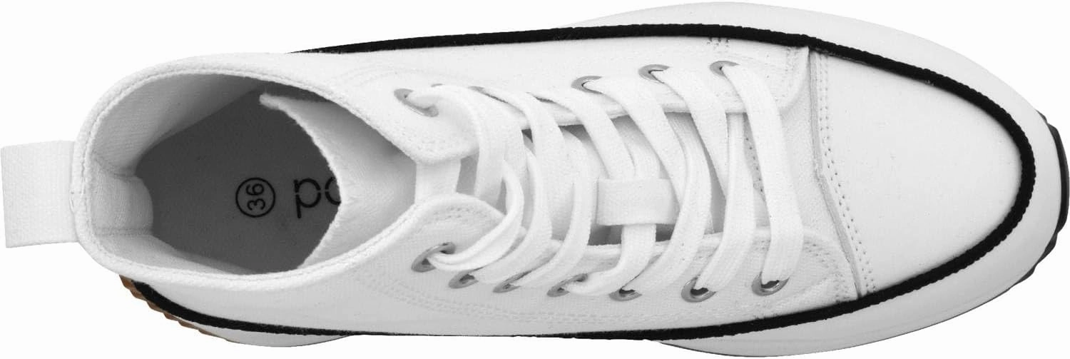 Jaxi Women's Trainers, Fashionable Platform Casual Shoes for Women, Elegant Sports Shoes Made of the Finest Fabric, Comfortable Low Shoes with Heel