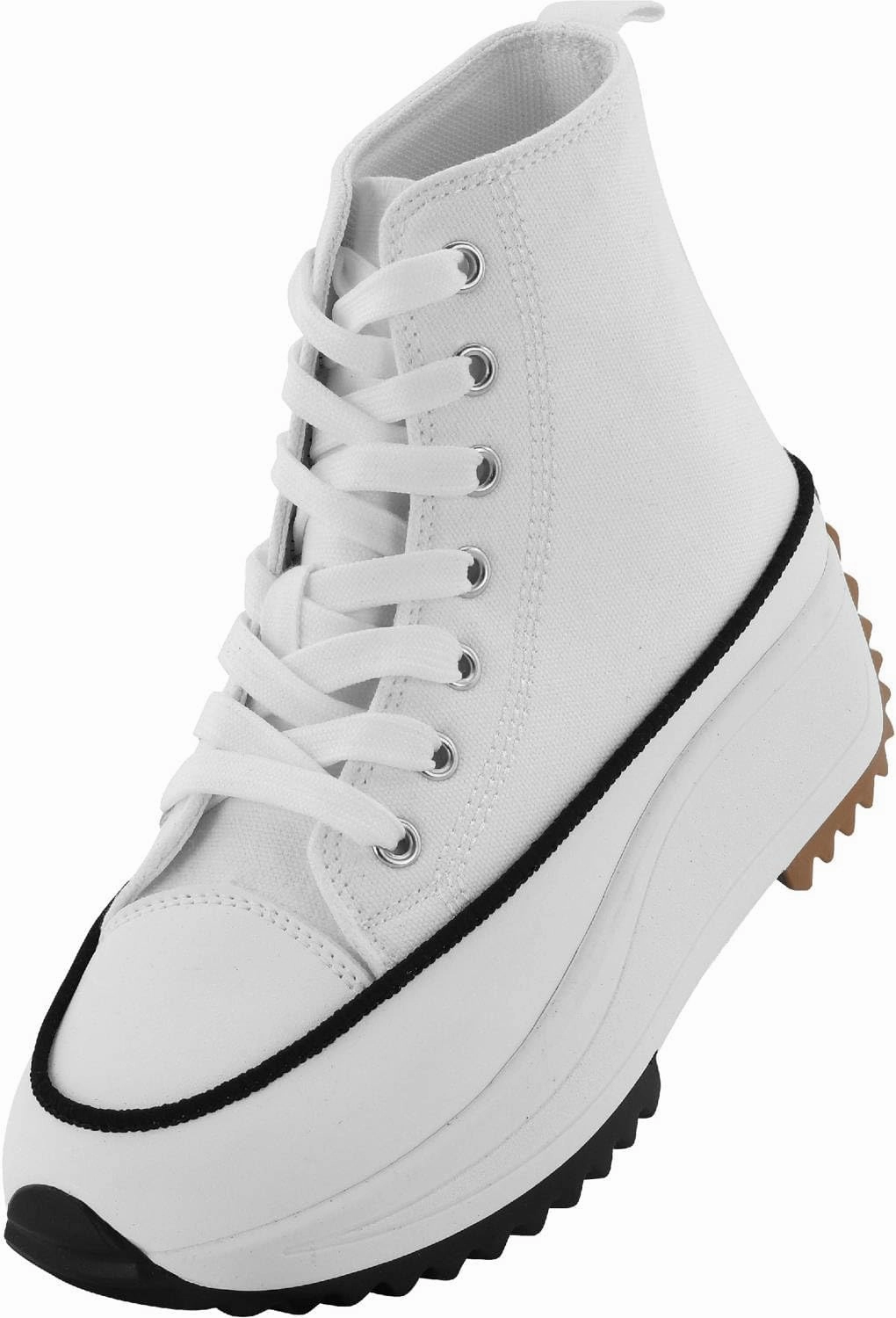 Jaxi Women's Trainers, Fashionable Platform Casual Shoes for Women, Elegant Sports Shoes Made of the Finest Fabric, Comfortable Low Shoes with Heel
