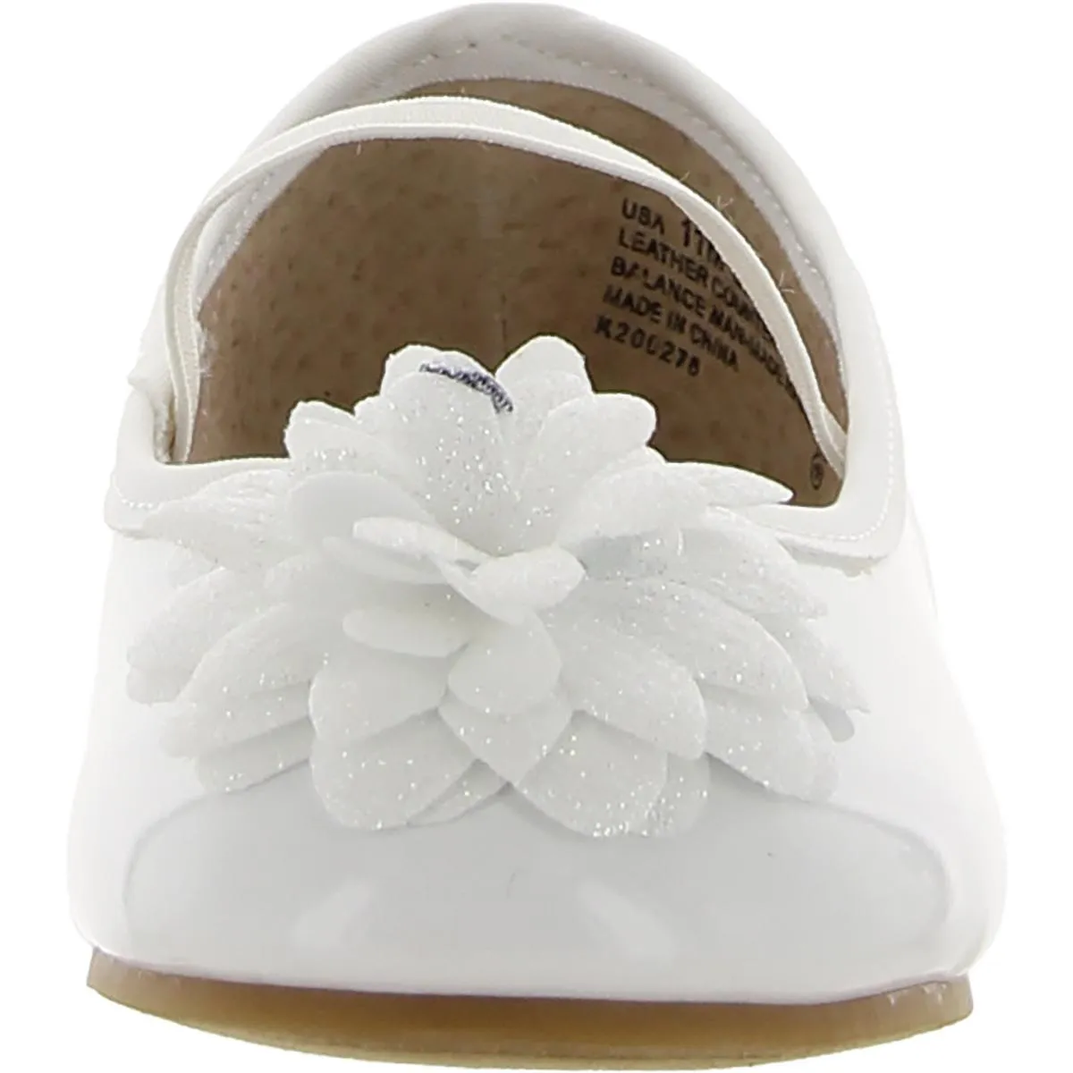 Jeanesse Girls Embellished Slip-On Ballet Flats