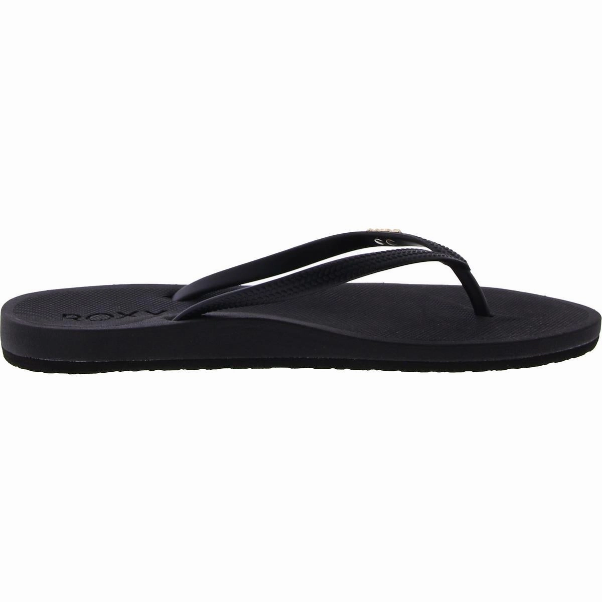 Jettie Womens Slip-On Casual Thong Sandals