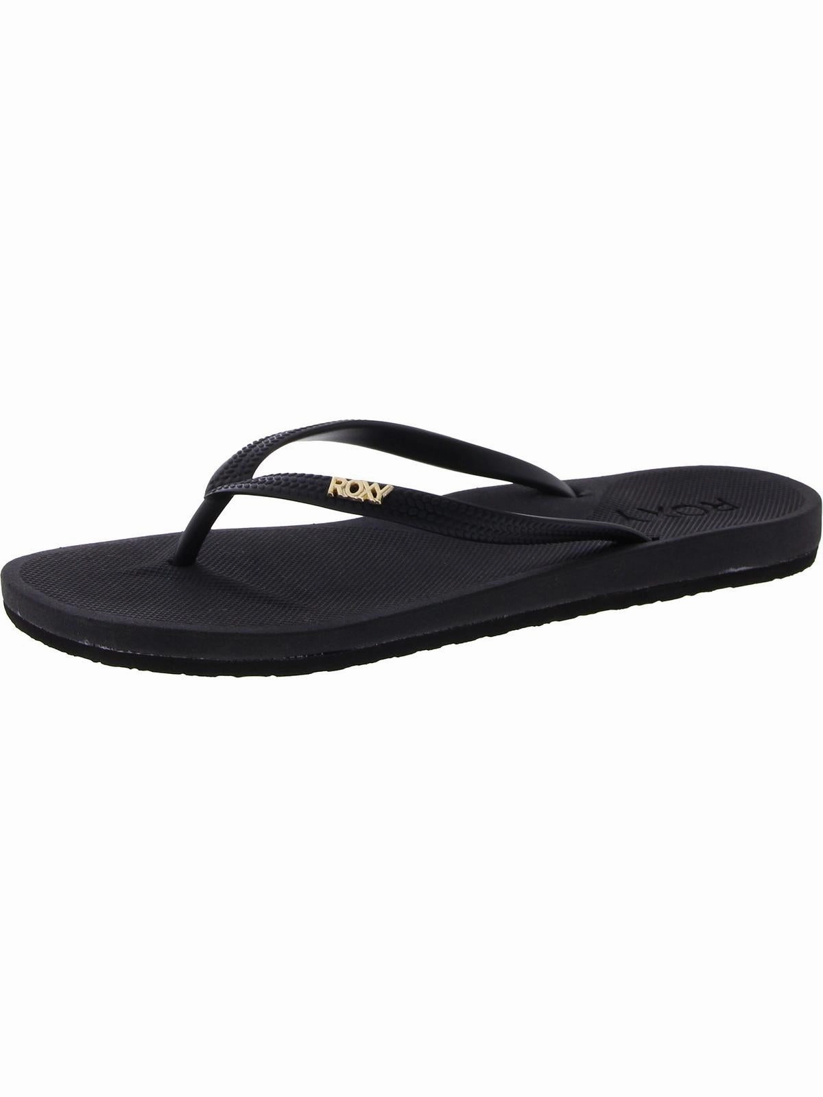 Jettie Womens Slip-On Casual Thong Sandals