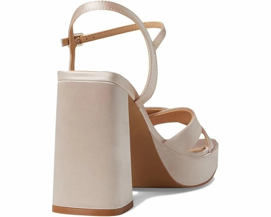 Jewel Badgley Mischka Rainbow JW4628-256 Sandal Womens 8.5 Gold Platform ZPO2112