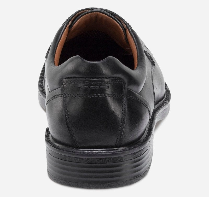 Johnston & Murphy Men's XC4 Stanton Moc Lace-Up - Black Waterproof Full Grain