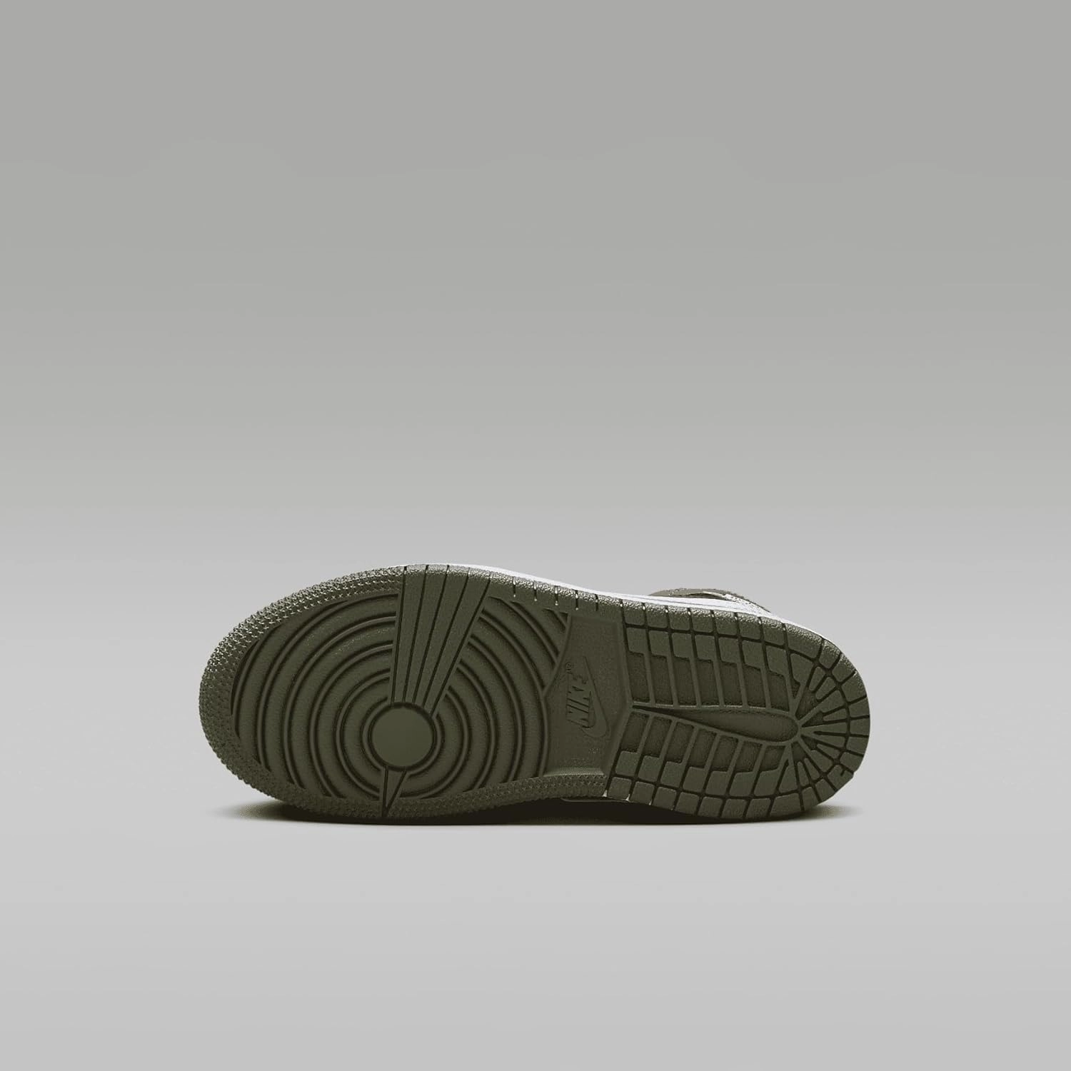 Jordan 1 Mid Little Kids' Shoes (DQ8424-092, Black/Medium Olive/White)