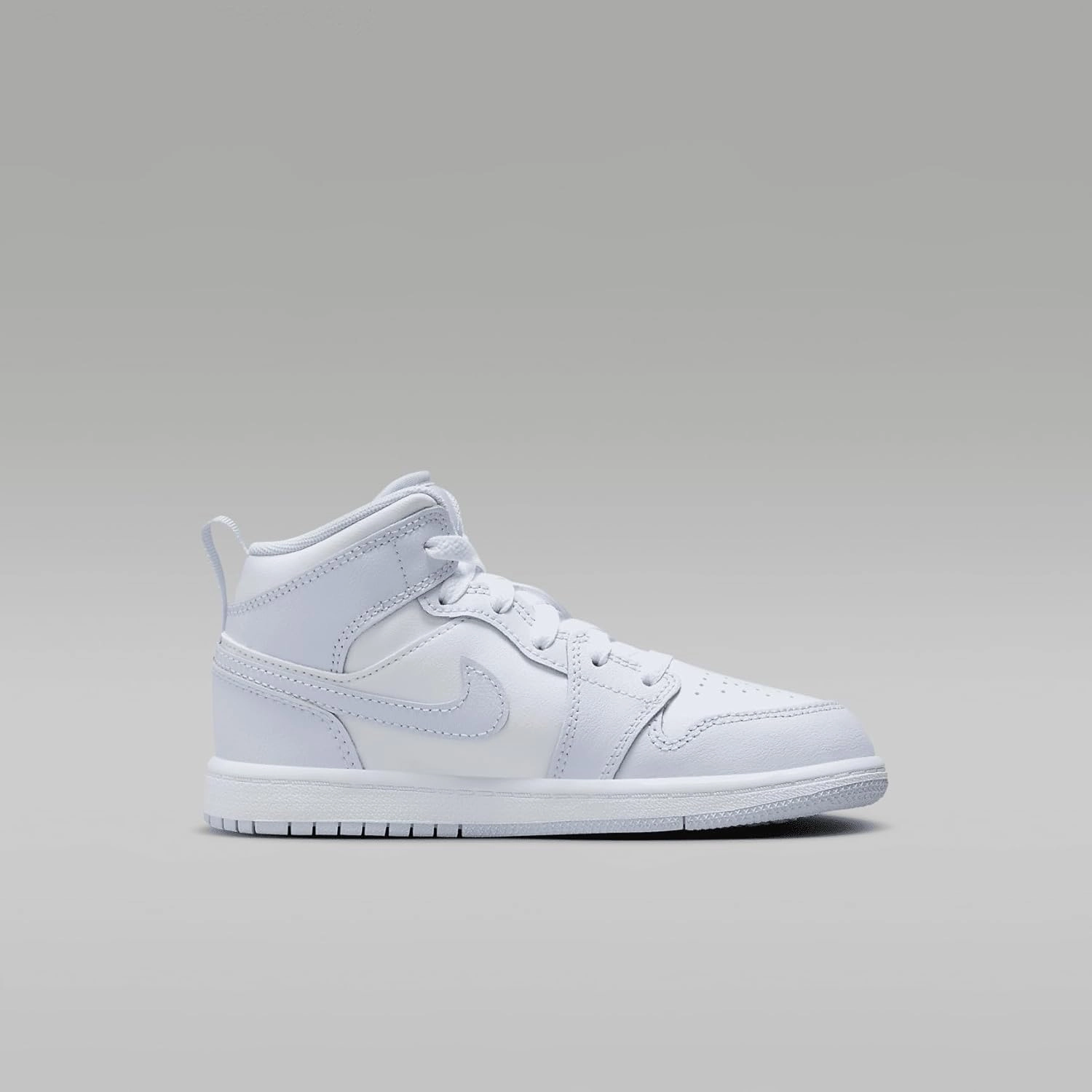 Jordan 1 Mid Little Kids' Shoes (FD8781-400, Cobalt Bliss/Neutral Grey/White)