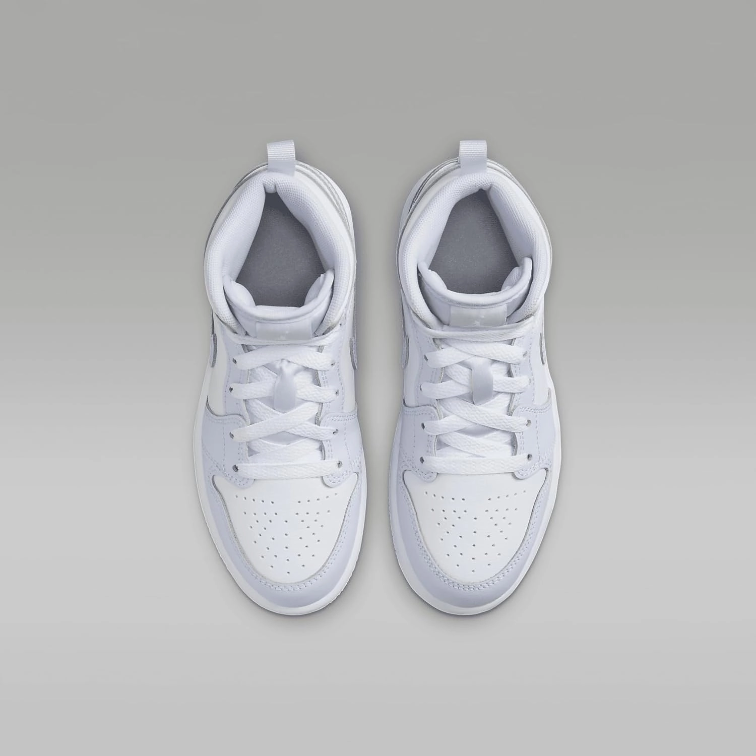 Jordan 1 Mid Little Kids' Shoes (FD8781-400, Cobalt Bliss/Neutral Grey/White)