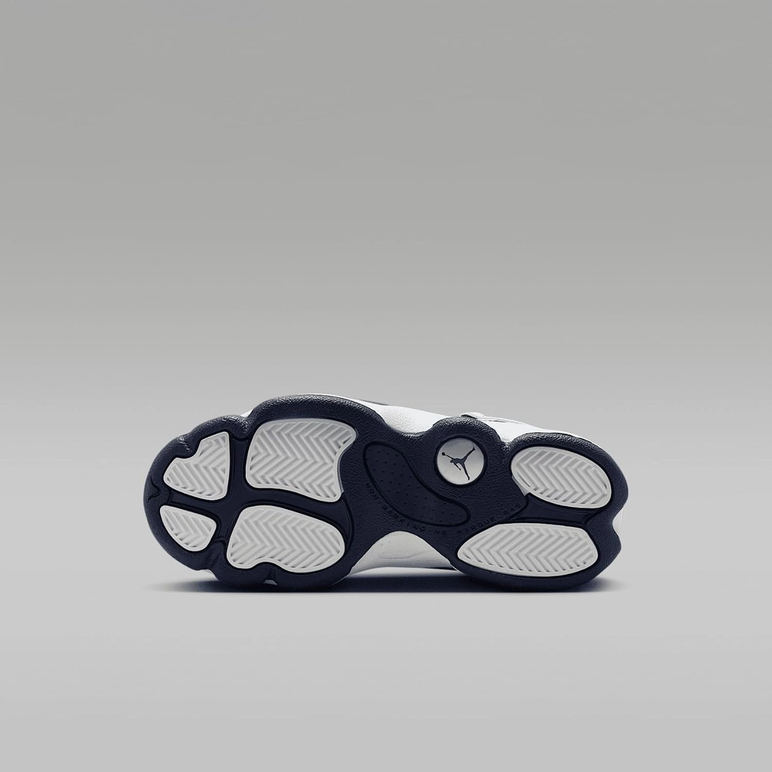 Jordan 6 Rings Little Kids' Shoes (323432-124, White/Neutral Grey/Midnight Navy)