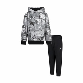 jordan Brooklyn Fleece AOP Set - Kids