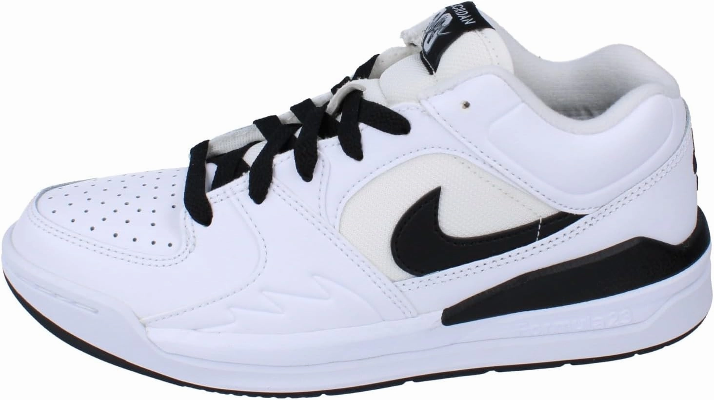 Jordan Stadium 90 Big Kids' Shoes (White/Cool Grey/Black)