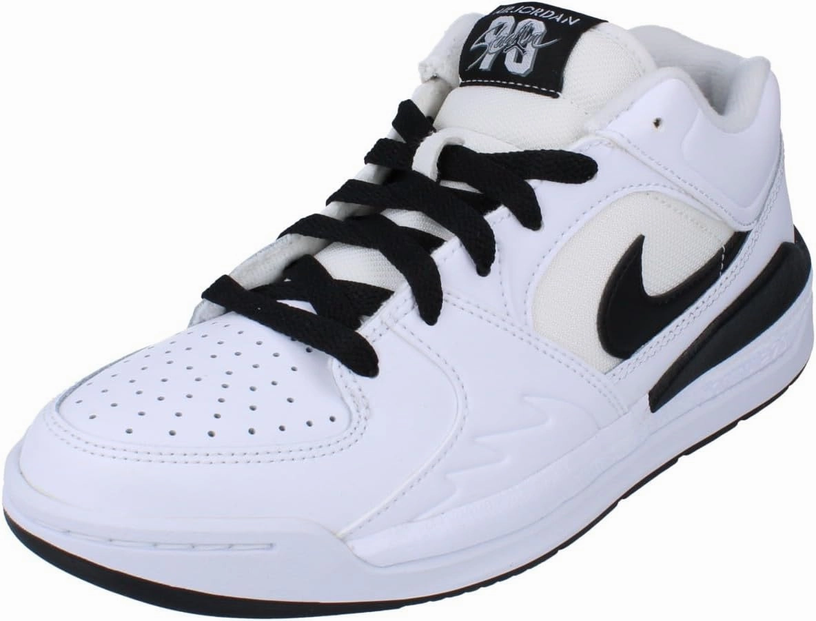 Jordan Stadium 90 Big Kids' Shoes (White/Cool Grey/Black)