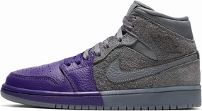 Jordan Women's 1 Mid SE UC Sheila Rashid Cool Grey/Cool Grey (CW5897 005) - 8