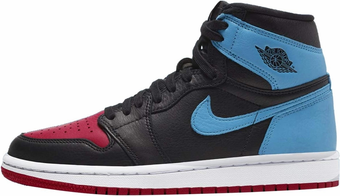 Jordan Womens Air 1 High OG WMNS CD0461 046 UNC to Chicago - Size 9W Blue