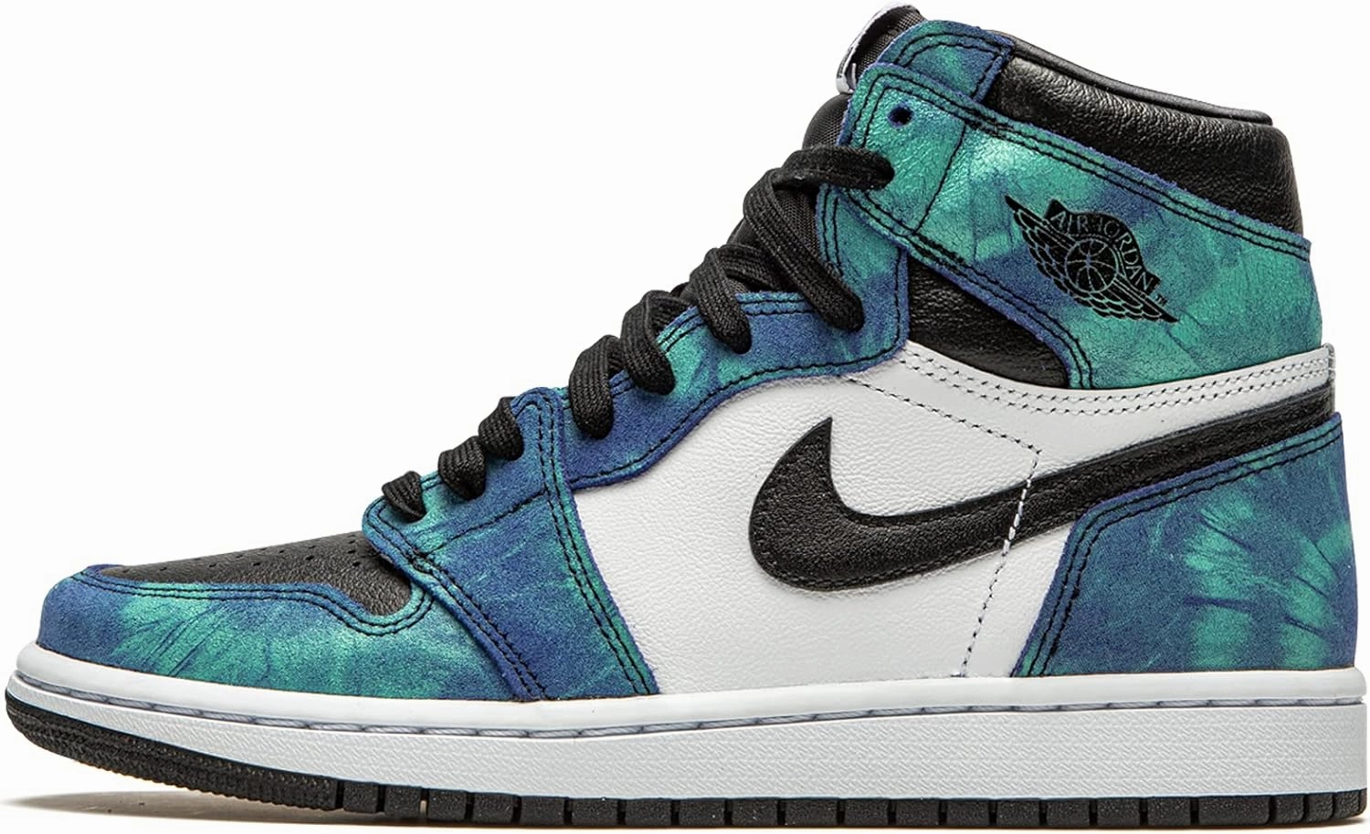 Jordan Womens Air 1 High WMNS CD0461 100 Tie-Dye - Size 11W