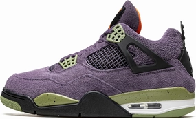 Jordan Womens Air 4 WMNS AQ9129 500 Canyon Purple - Size 16.5W