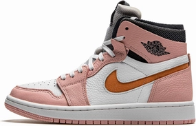 Jordan Womens WMNS Air 1 High Zoom CM CT0979 601 Pink Glaze - Size 8.5W