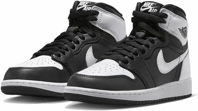 Jordan Youth Air 1 Retro High Og Gs Black/White-White (FD1437 010) Big Kid's Shoe