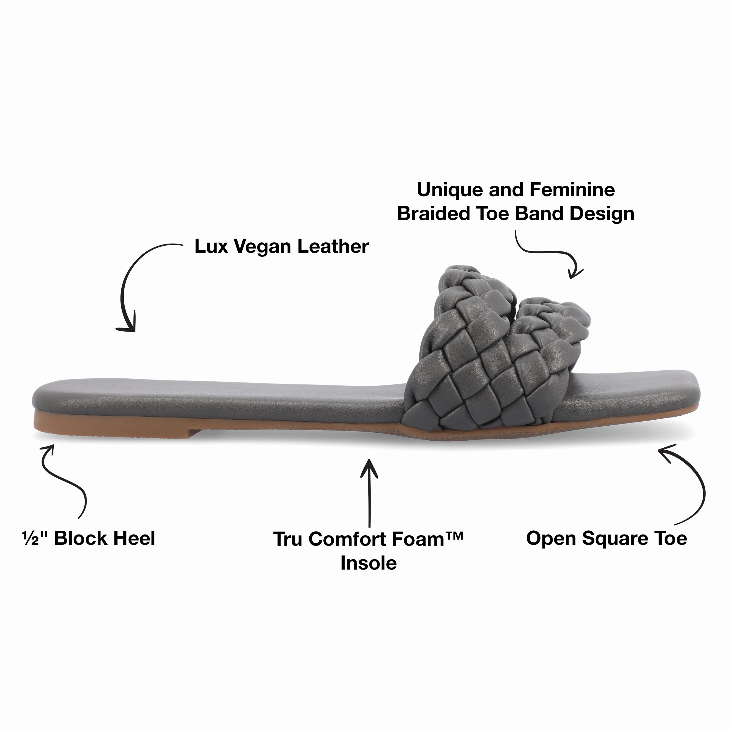 Journee Collection Women's Tru Comfort Foam Sawyerr Wide Width Sandals