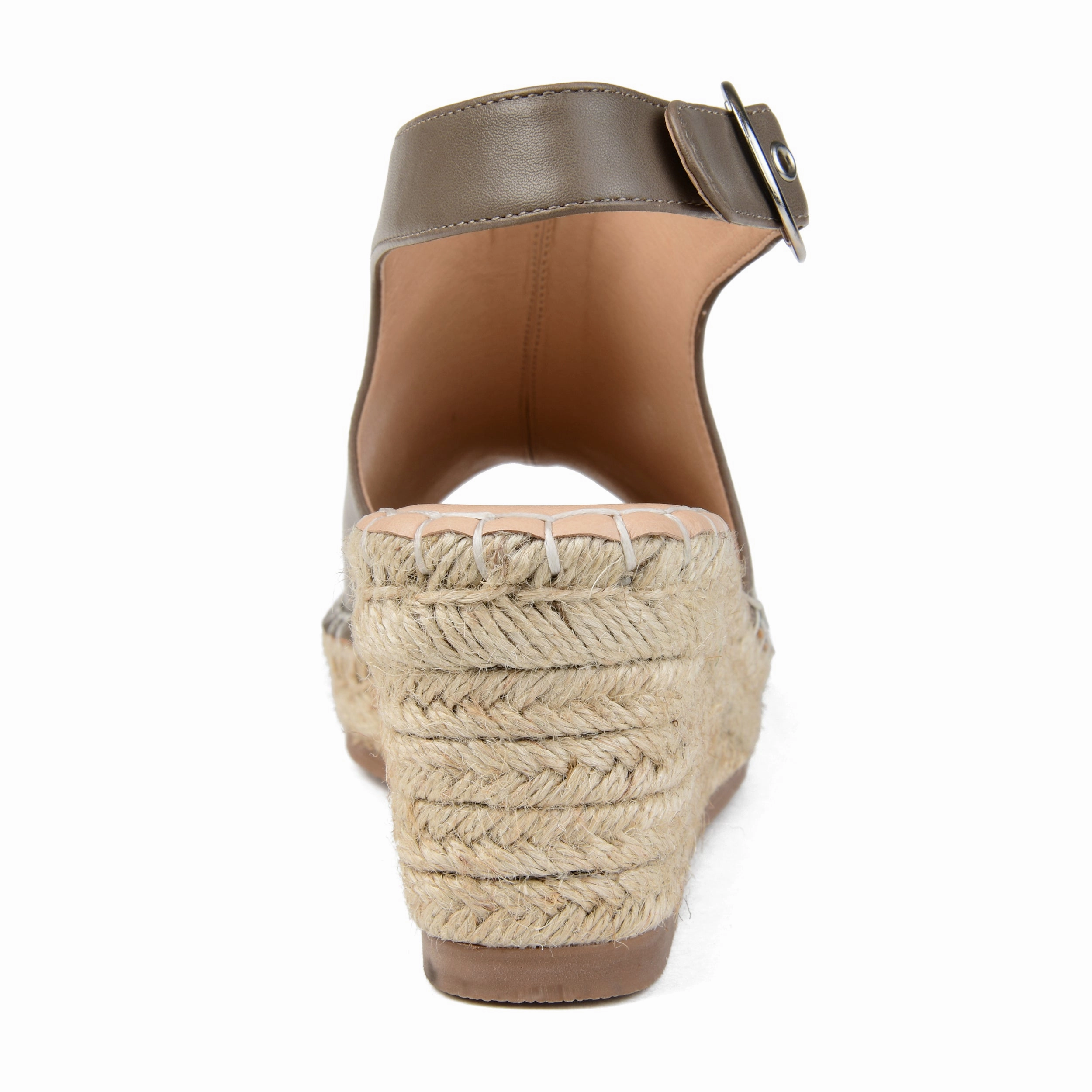 Journee Collection Women's Wide Width Crew Wedge Sandal