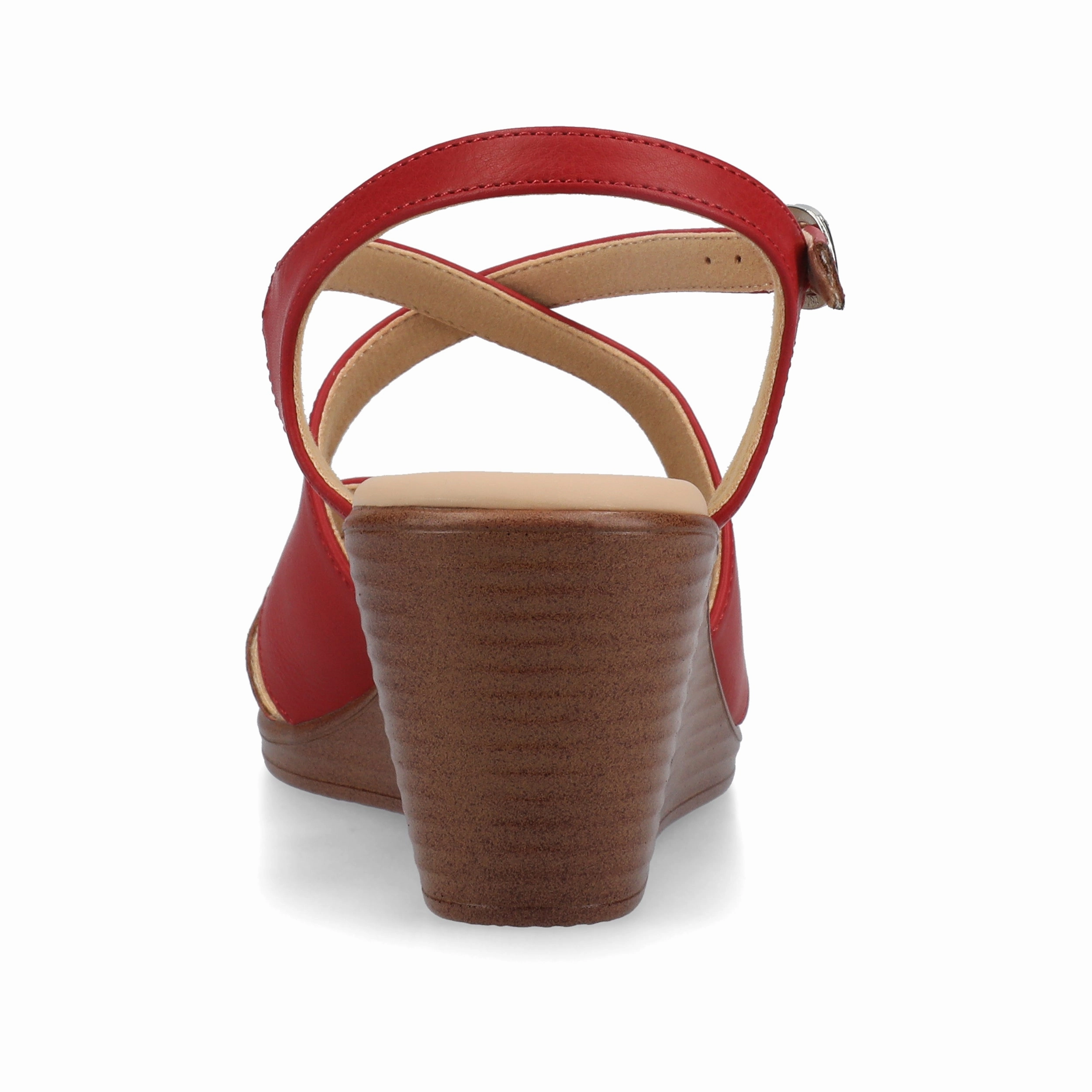 Journee Women's KedzieII Medium and Wide Width Wedge Sandals