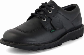 Kickers Kick Lo Vegan Black Shoes