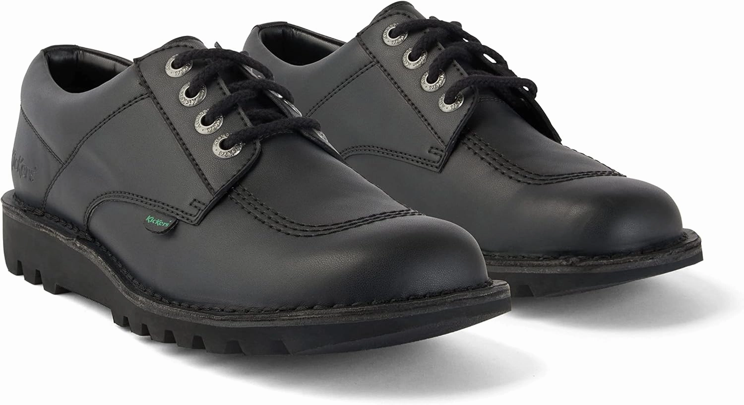 Kickers Kick Lo Vegan Black Shoes
