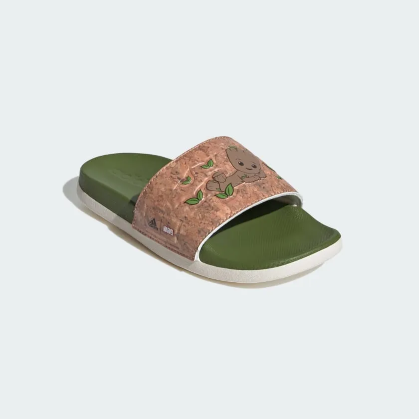 Kids' adidas Adilette Comfort x Marvel Slides Kids