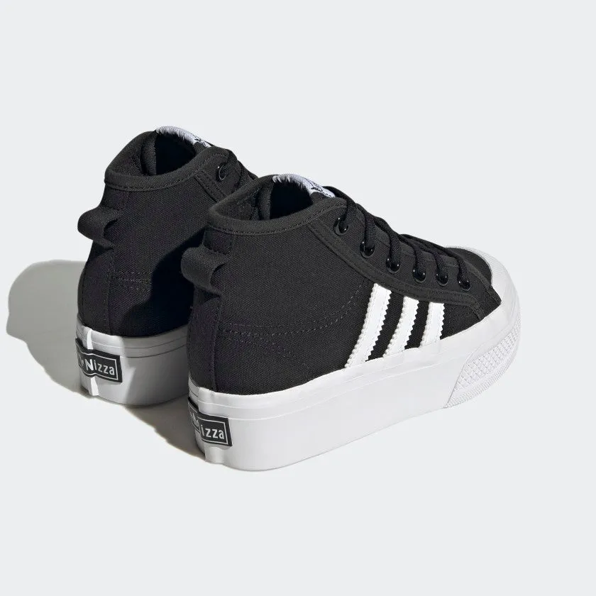 Kids' adidas Nizza Platform Mid Shoes
