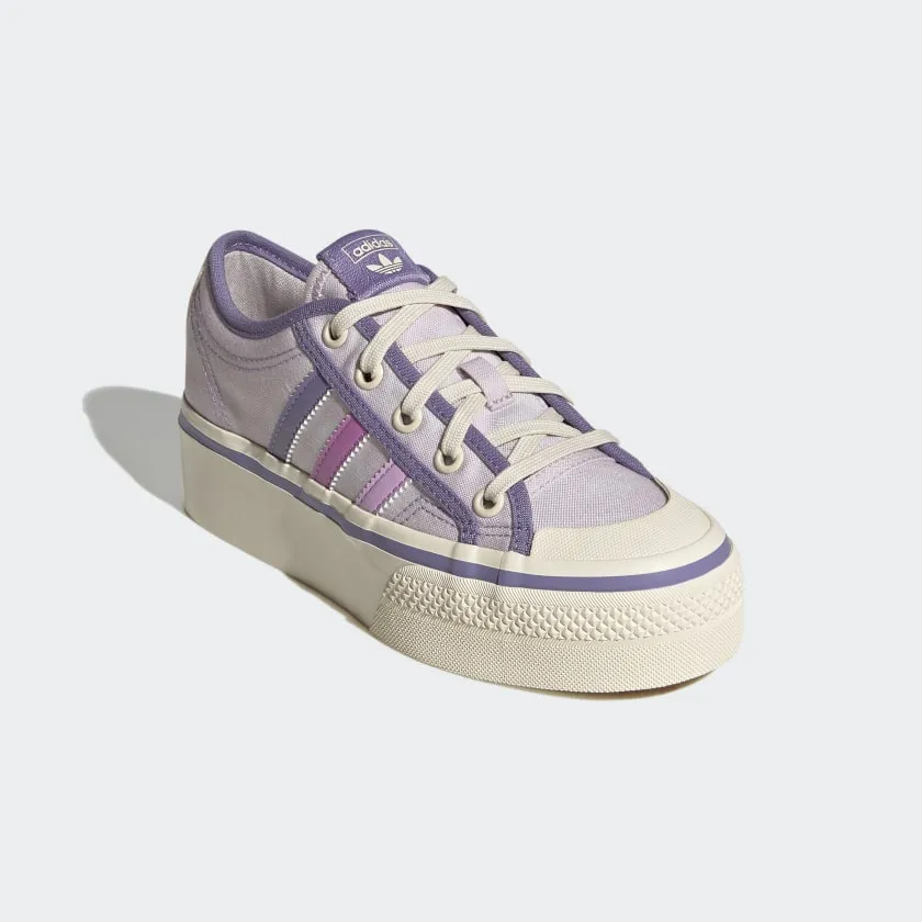 Kids' adidas Nizza Platform Shoes