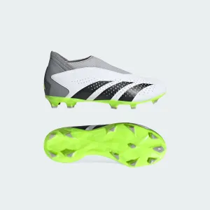 Kids' adidas Predator Accuracy.3 Laceless Firm Ground Soccer Cleats