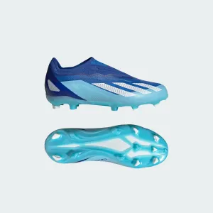 Kids' adidas X Crazyfast.1 Laceless Firm Ground Soccer Cleats